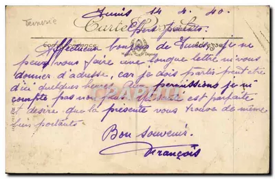 Tunis — Rezydencja — LL. nr 467 — Rewers