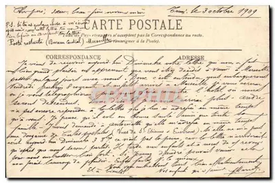Tunis — Hotel Bellevue i Aleje Francji — LL. n°221 — Rewers