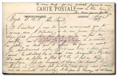Bizerte — Stare Fortyfikacje Sidi-Sablein — LL — Rewers