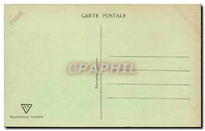 TUNIS — Kasbah — widok panoramiczny z minaretem i placem — wydawca E.M.T. nr 533 — Rewers