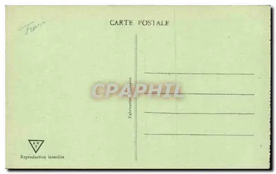 Tunis — Rue Sidi ben Arous — widok minareta meczetu — wydawca E.M.T. n° 540 — Rewers