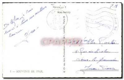 Os Muros (Lado Sul) — Praça Jérôme Fidelle — Hotel de Ville — Monumento Philippe Thomas — Lembrete de Sfax — Verso