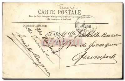 Touggourt — Dans l'Oasis — Éditeur LL, n° 6071 — Verso