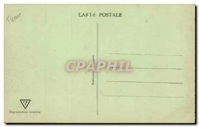 TUNIS - Avenida da França — view urbana com veículos e pedestres — editor EMT, n° 530 — Verso