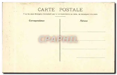 O Cantal Pittoresco — Cachoeira do Saut du Loup perto de La Bastide du Fau — n° 696 — Verso
