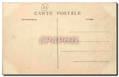 Mauriac - Place Gambetta — L'Auvergne, Cantal — editor L.L. n°1 — Verso
