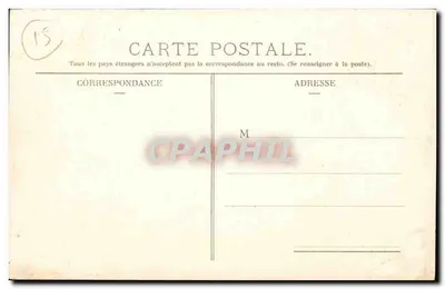 Cantal — Skoczek Conche — W pobliżu Vic-sur-Cère — nr 278 — Rewers