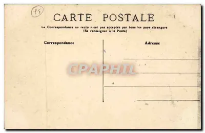 Laroquebrou (Cantal) — Widok z Wschodu — Fot. Caille, Laroquecrou — Rewers