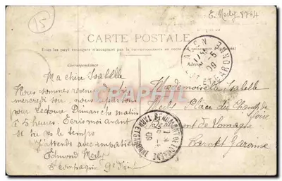 Pitoreski Cantal — Viadukt Garabit (linia Neussargues do Marvejols) widziany z profilu — nr 869 — Rewers
