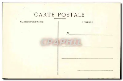 Vic-sur-Cère — Avenida das Fontes e vista parcial de Vic — Editor Auxillac, n° 1403 — Verso