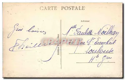 Dax (Landes) — Vista geral do Splendide-Hôtel e dos Termas — Edição Barro, Dax — Verso