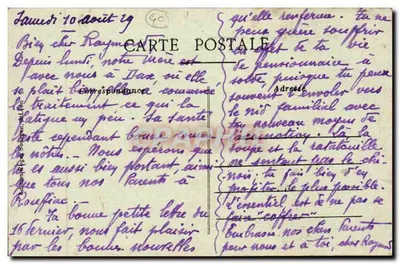 DAX — Rue Vincent-de-Paul — Wydawnictwo R. S. Léon — Rewers
