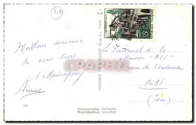 Labenne (Landes) — Ricordo — Fotografo CIM — Verso