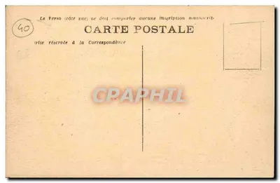A Costa de Argent — Hossegor — Inauguração do novo ponte — Cupbreton, Foto Lafont, n°4 — Verso