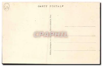 DAX. La Nèlle, źródło wody mineralnej ciepłej (63° C.) — Wydawnictwo Castagnos, Dax — Rewers