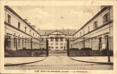 Mont-de-Marsan (Landes) — A Prefeitura — Editor desconhecido, n° 1229