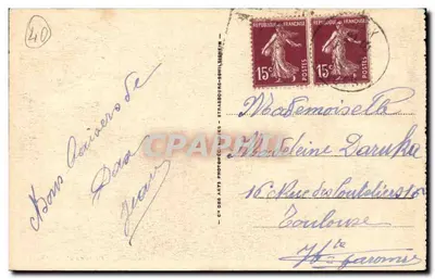 Dax — Fonte de água quente — Editor DAX, n° 95 — Verso