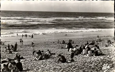Praia de Vieux-Boucau — A Praia — Elcé