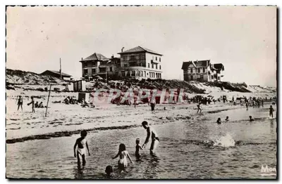 Biscarrosse (Landes) — Vista da Praia — Éd. Delhomme, n°128
