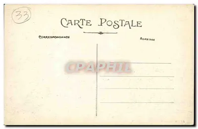 CASTETS-des-LANDES — Bairro da Poterie — Edição Desbours — Verso