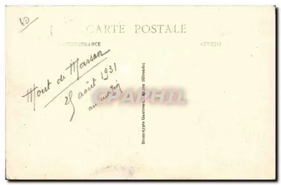 La Course Landaise — Um Desvio de Giovanni — Brumotype Gautreau, n°1105 — Verso