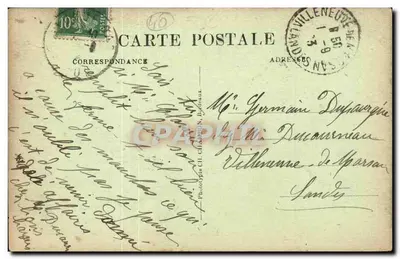 Os Banhistas — Estabelecimento Termal de Préchacq-les-Bains (Landes) — Photothèque H. Chapon, Bordeaux — Verso