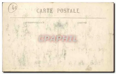 No Pays Landais — A Retomada do Rebanho — Éd. Lattès, Gastolajoux, n° 101 — Verso