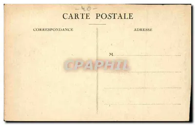 Landes — Kąt farmy — Almanach Vermot, Cl. Horizons de France — Rewers