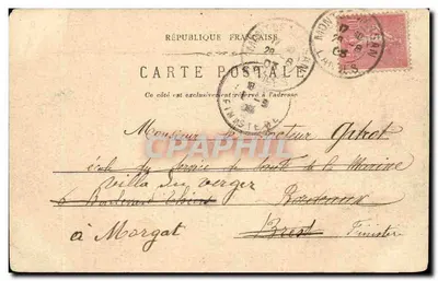 Mont-de-Marsan — La Midouze — wydawca J. Saint-Pé, nr 2 — Rewers