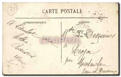 PARIS — A Rue de la Paix — LL. — Dufayel — Verso