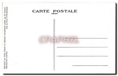REPRODUCTION Plein Saint Aspais Melun — Achterkant