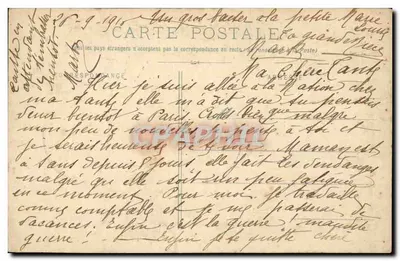Paryż - Les Buttes-Chaumont - Widok w Parku - G/I. n°588 — Rewers