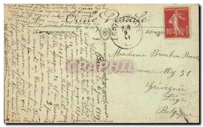 Paris — O Panteão — A Rue Soufflot — LL — Verso