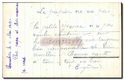 Mariposa e pensamento — ilustração — editor não identificado — Verso