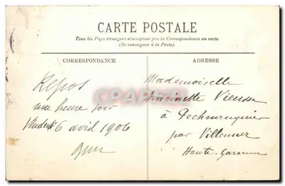 Paryż — Arc de Triomphe — LL. — n° 704 — Rewers