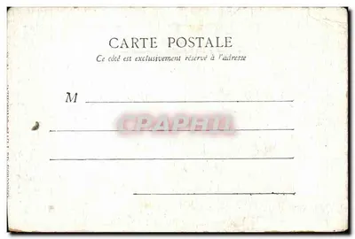 Parijs — Het Monument van Étienne Dolet — uitgever niet zichtbaar — Achterkant