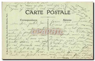 Ivraie — 'Je meurs où je m'attache' — G. Harel, Imp. Edite, 23 Rue de la Reine-Blanche, Paris — Verso