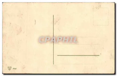 Gans nageando — ilustração naturalista — editor G.A. n° 1846 — Verso
