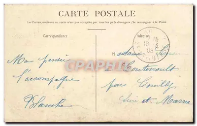 Paryż — Trocadéro — P. Marunier, Paryż — Rewers