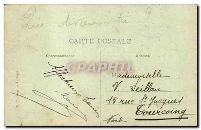 Luchon — Widok na Gouffre Marie-Louise — wydawca Luchon, nr 107 — Rewers