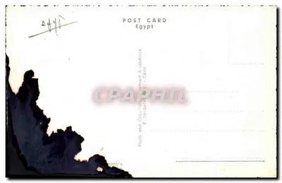 Widok portu i Międzynarodowej Wystawy — Charles Hedtsieck — Wydawca K. Lambelet & Cie, Kair — Rewers