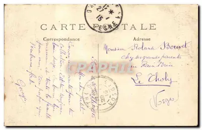 Paris (7) — A Torre Eiffel — editor desconhecido, n° 409 — Verso