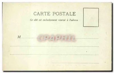 Wejście do Wielkiego Pałacu — Wystawa 1900 — A. Taride, Paryż — Rewers