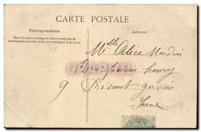 Souvenir de Paris — vista panorâmica dos monumentos — editor CL — Verso
