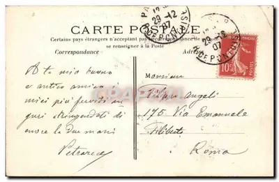 Paryż — Arc de Triomphe de l'Étoile — C.M. n°355 — Rewers