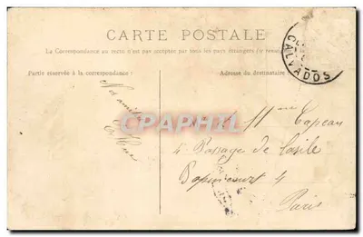 Caen — La Maladrerie — La Caserne — Moulin — Route de Bayeux — E.F. — Éditeur E.F. — Verso