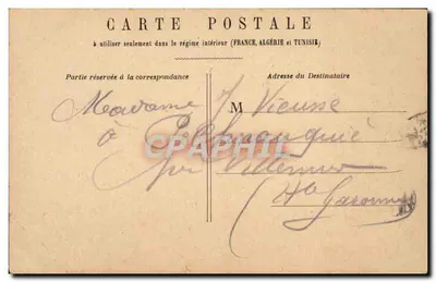 PARIS - Colunata do Louvre — editor não identificado, número de série não visível — Verso