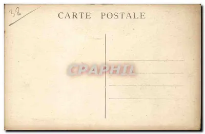 Saint-Antoine (Isère) — A incrível imagem do Cristo de marfim fazendo parte do Tesouro da Abadia — Paul Boyer, foto. Romans, Tél. 4 62 — Verso