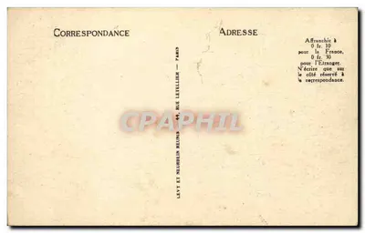 Paryż - Aleja Victor-Hugo — widok ulicy z pojazdami — LL, n° 1509 — Rewers