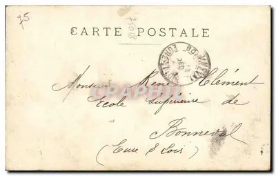 Igreja do Sagrado Coração de Montmartre — Paris — editor desconhecido, n° 28 — Verso